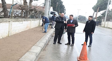 Başkan Çiçek Çalışmaları İnceledi