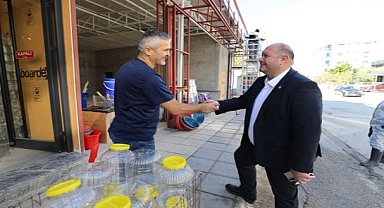 Başkan Çiçek’ten Esnaf Ziyareti