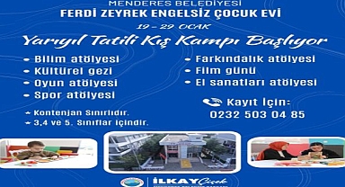 Menderes’te Çocuklar İçin Kış Kampı